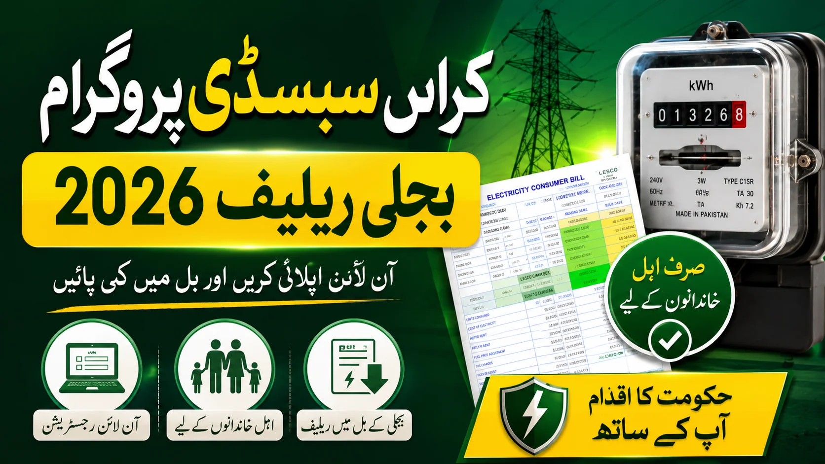 Cross Subsidy Program Electricity 2026